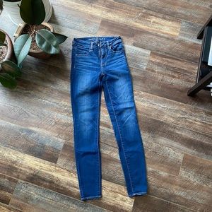American Eagle High Rise Skinny Jeans